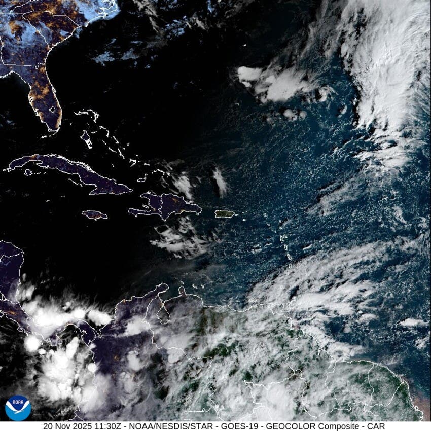 Indomet pronostica lluvias en varias regiones del país por efectos de dos vaguadas