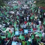 Cientos marchan junto a Fuerza del Pueblo en protesta ante el alto costo de vida