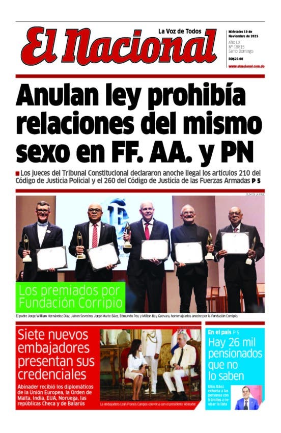 Impreso miércoles 19 noviembre 2025