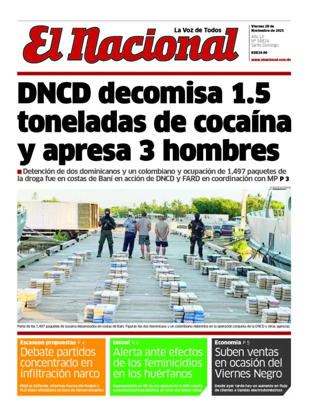 Impreso viernes 28 noviembre 2025