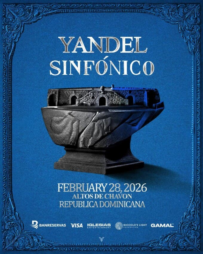 Yandel se presentará en Altos de Chavón con la Orquesta Sinfónica Nacional