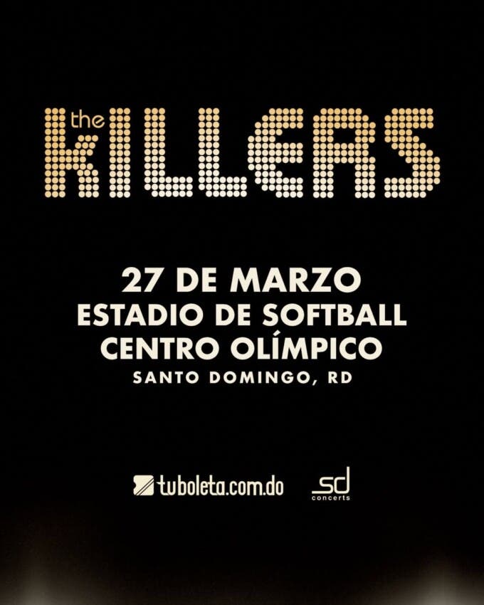 The Killers regresa a República Dominicana el 27 de marzo