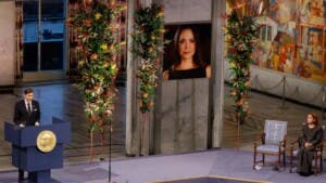 María Corina Machado se reúne con la familia real noruega tras recibir el Premio Nobel de la Paz