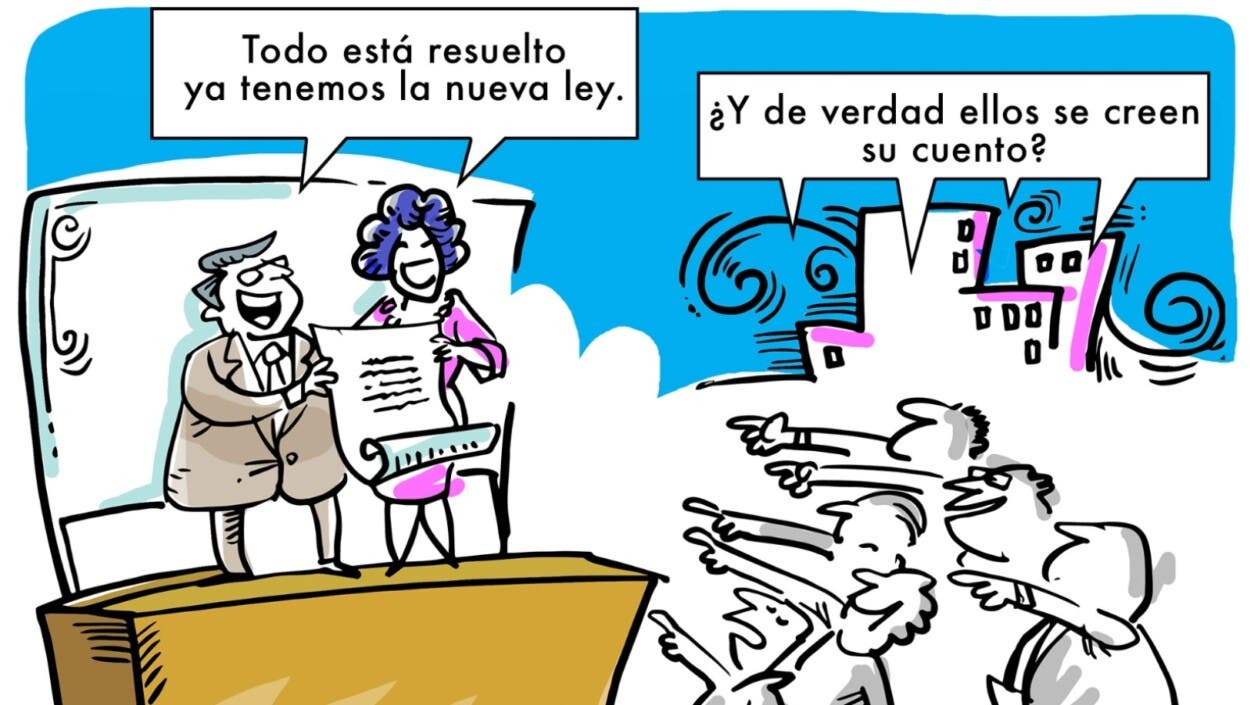 Toda una desvergüenza dejar el problema policial solamente a los políticos
