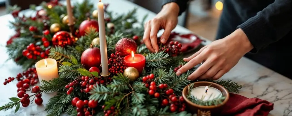 Descubre cómo decorar tu mesa navideña con estilo y elegancia