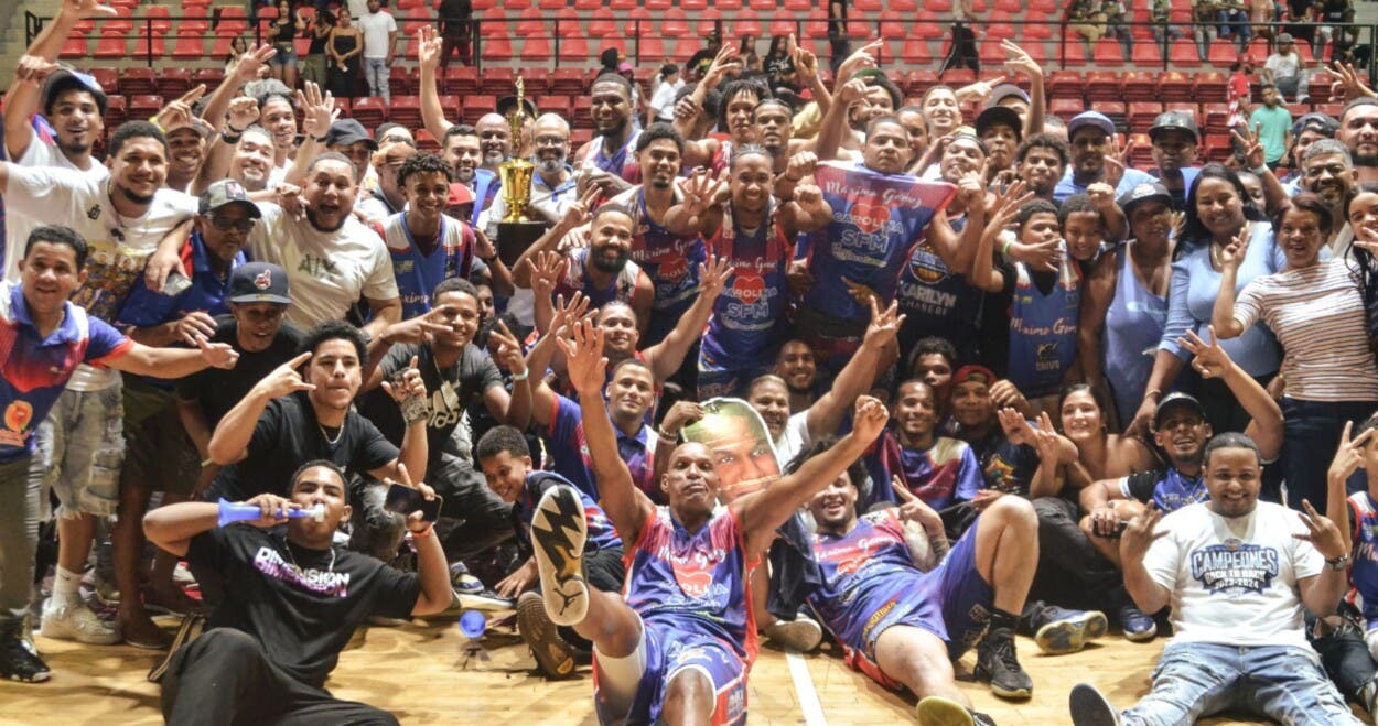 Club Máximo Gómez campeón torneo de basket de San Francisco