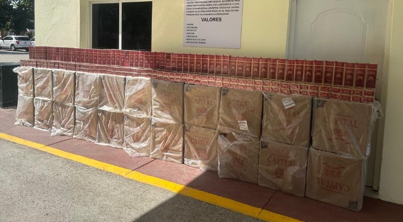 Intervención del Ejército frustra contrabando de 260,000 cigarrillos