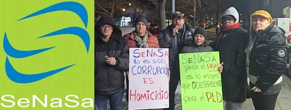 Protestas y condena por caso SeNaSa continúan en NYC