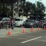 Justifican badén en el Malecón, pese caos vial