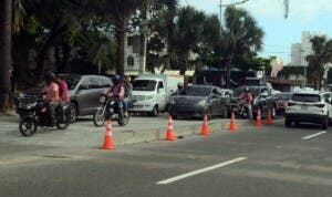 Justifican badén en el Malecón, pese caos vial