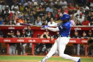 Conexión ganadora: Batazo Rony Mauricio  decide partido en un final de infarto para el Escogido