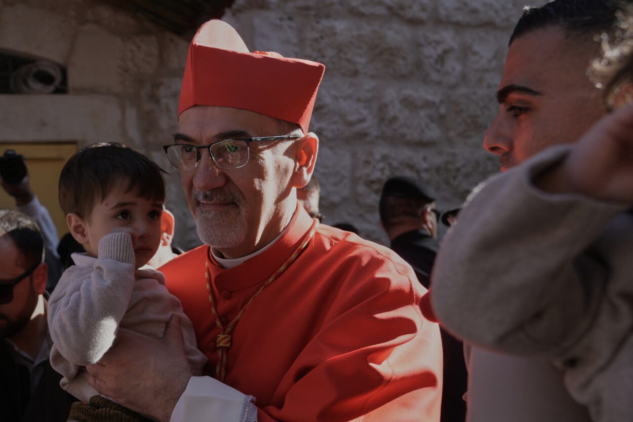 Multitud acude a Belén en víspera de Navidad en medio de la tregua del conflicto en Gaza