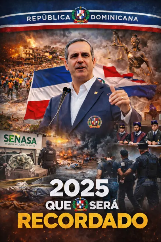 Casos judiciales, sociales, y políticos que sacudieron a RD en 2025: ¿Qué espera usted, del 2026?