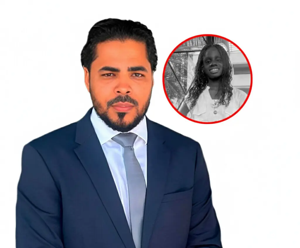 El abogado Miguel Díaz, representante legal de la familia de la niña Stephora Anne-Mircie Joseph