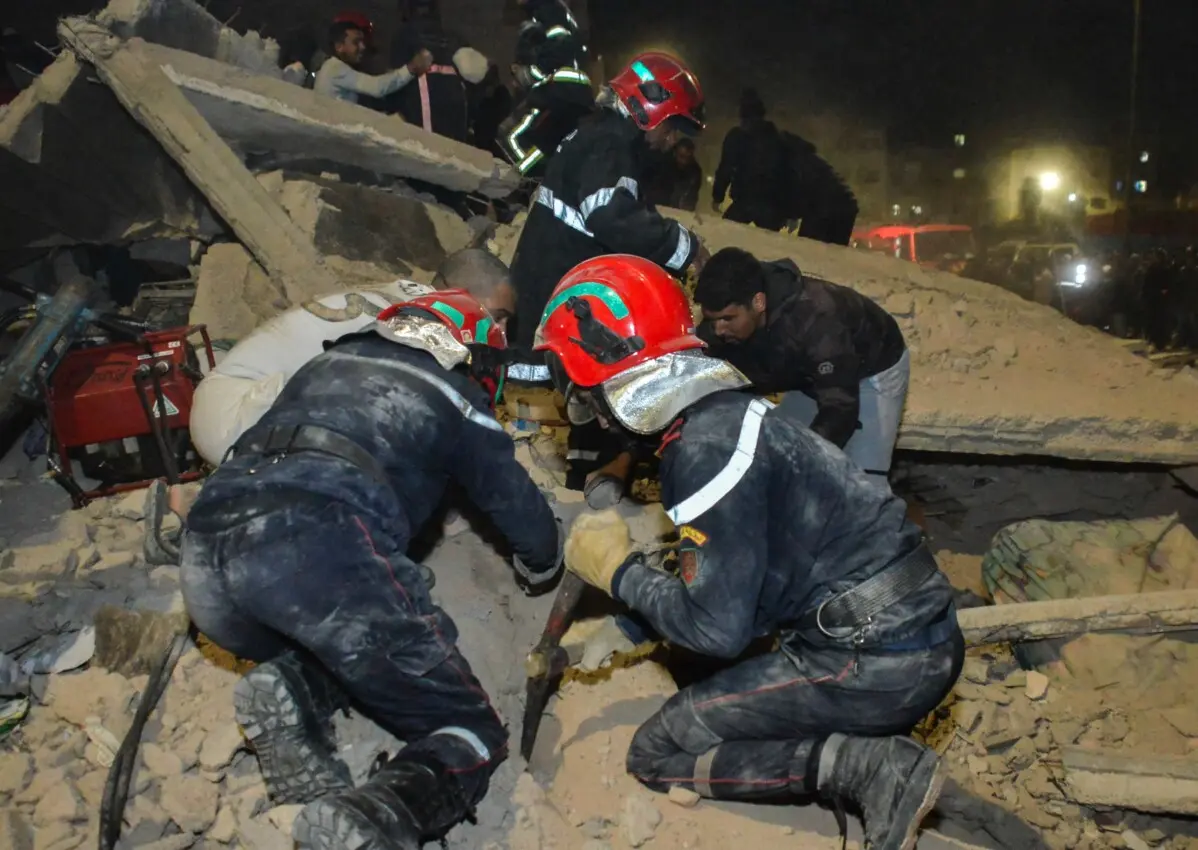 22 muertos en derrumbe de un edificio en Marruecos