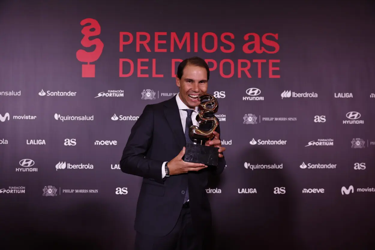 Rafa Nadal, figura central de los Premios AS 2025; Márquez y Marín entre los galardonados