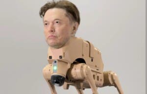 Perros robóticos con rostros de Musk, Bezos y Picasso acaparan la atención en Art Basel