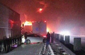 Un muerto y 26 heridos en un accidente con más de 50 vehículos al noroeste de Tokio