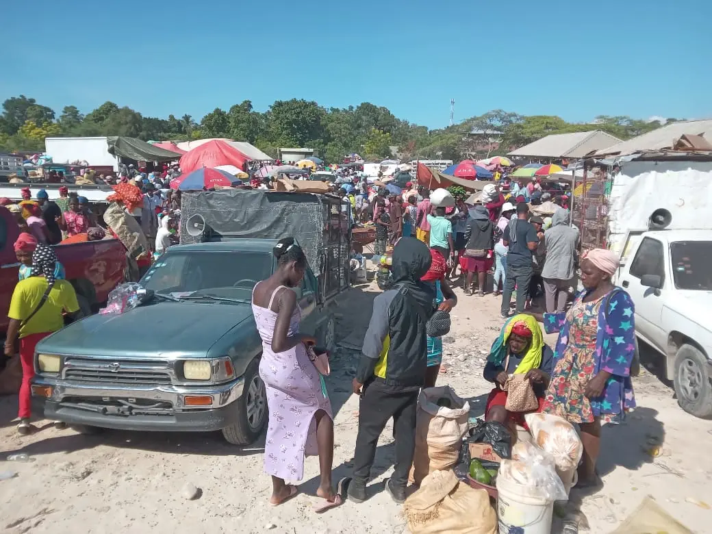 Mercado fronterizo de Pedernales desborda capacidad por comerciantes haitianos: DGDF construye nueva plaza