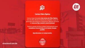 Fallas en Claro: intermitencia y lentitud en servicios tras doble avería en fibra óptica