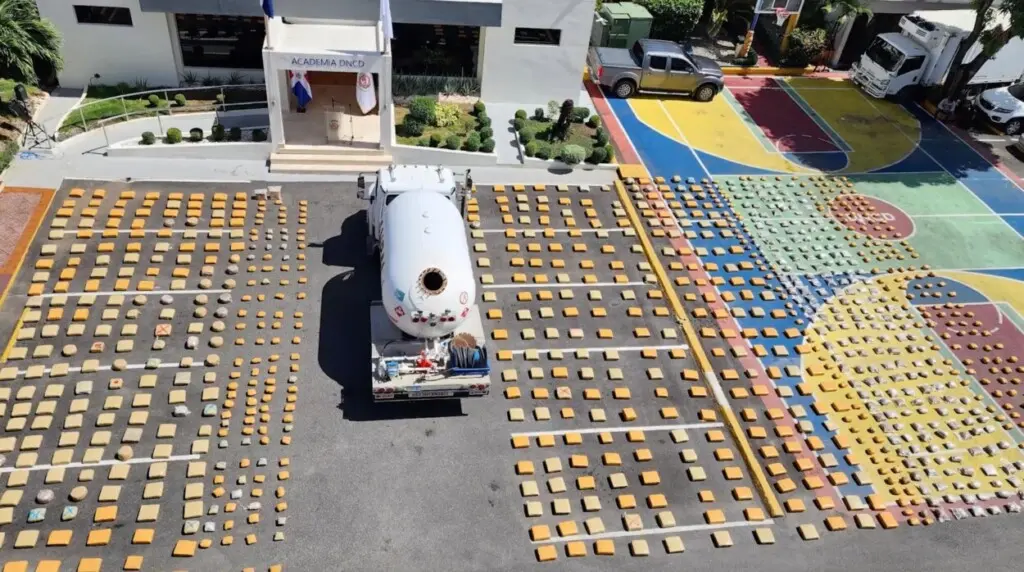 República Dominicana lidera el combate al narcotráfico con la incautación de 48.3 toneladas de drogas