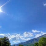 Feriado con calor y pocas lluvias por sistema de alta presión