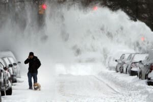 Nueva York se viste de blanco con la primera nevada de la temporada