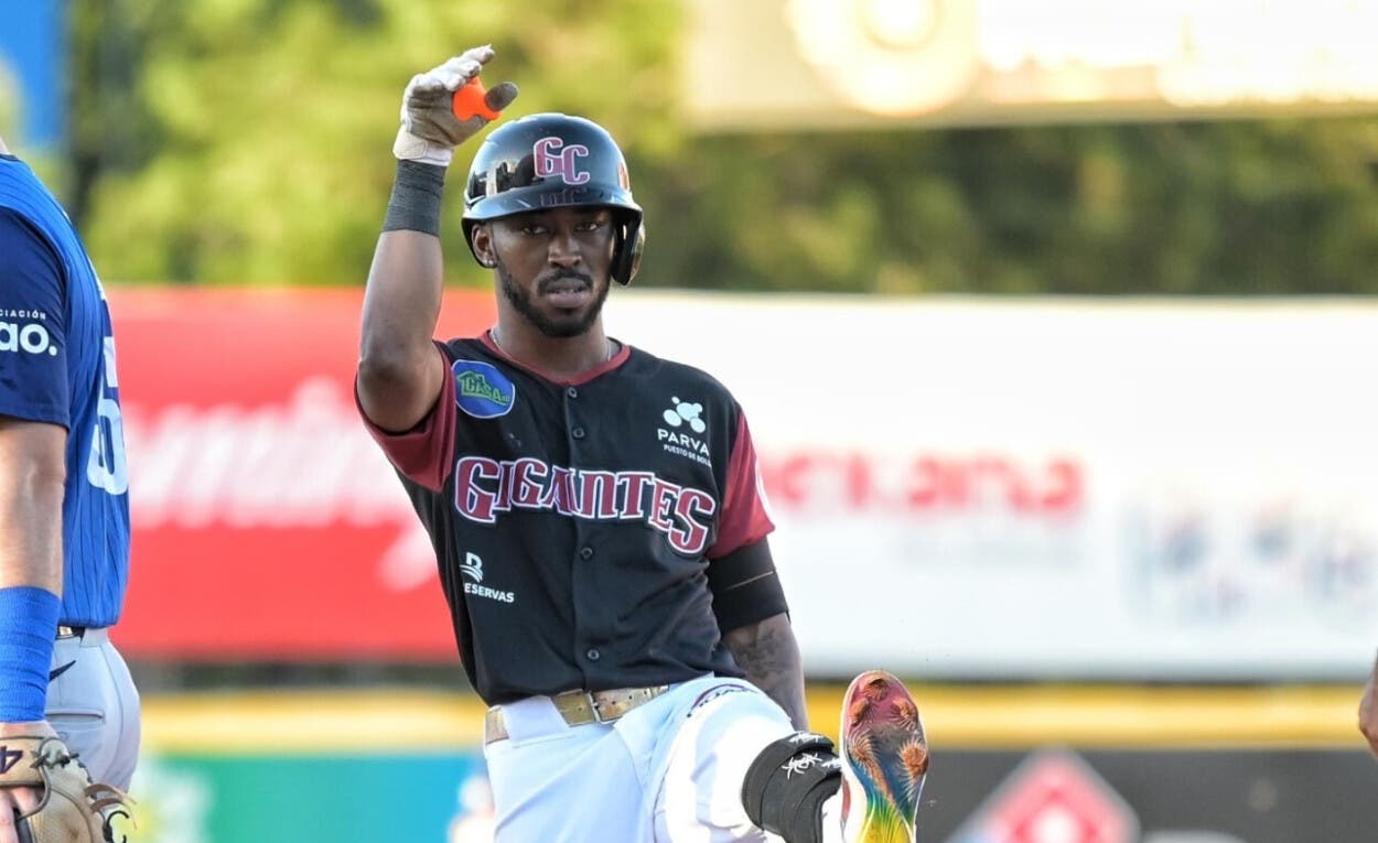 García y Taylor impulsan a los Gigantes a un cerrado triunfo y los elevan al tercer lugar del béisbol dominicano
