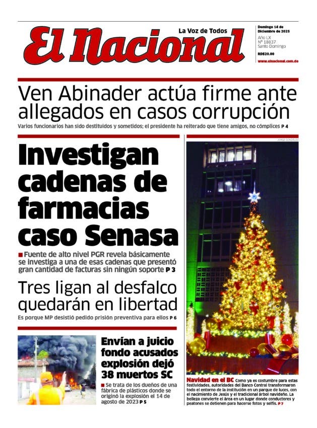 Impreso domingo 14 diciembre 2025