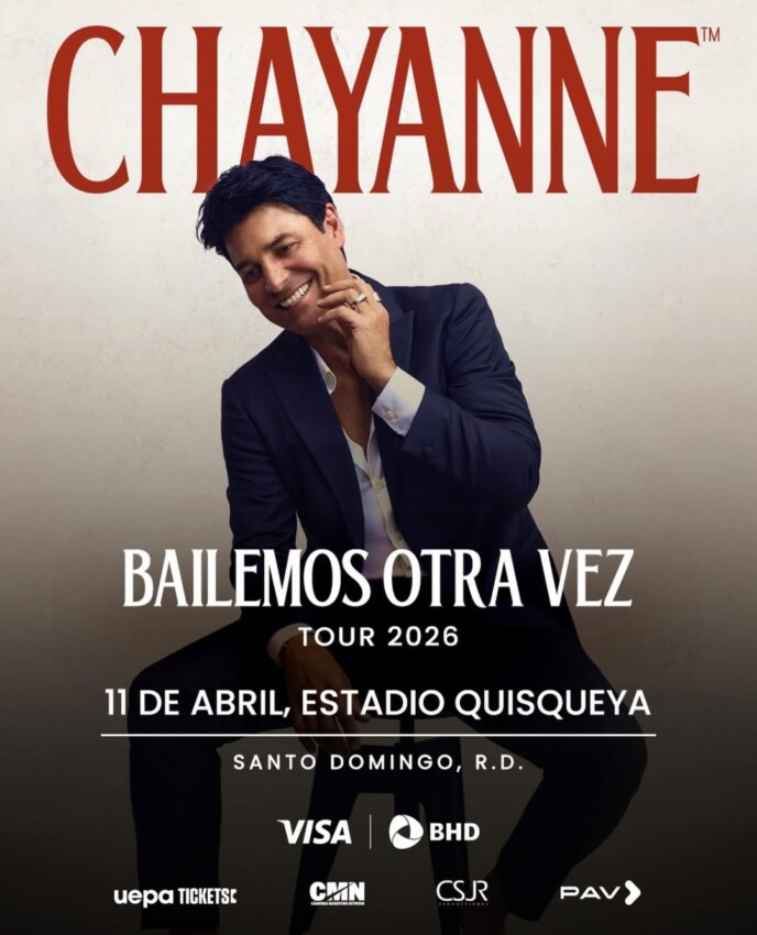 Chayanne regresa a República Dominicana con su gira 'Bailemos otra vez' en 2026
