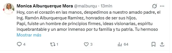 Fallece destacado político Ramón Alburquerque