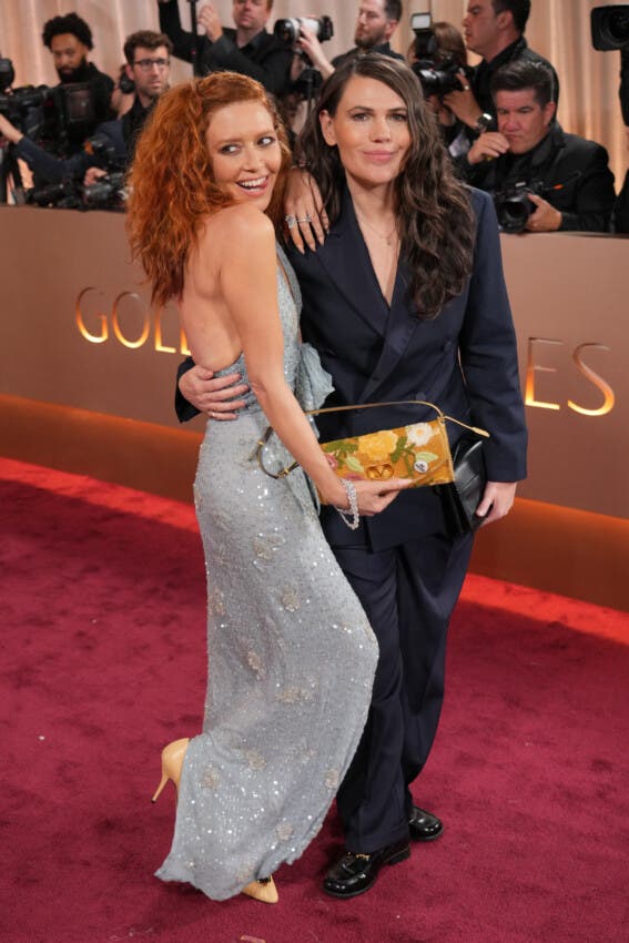 La alfombra roja de los Globos de Oro se tiñe de protesta contra el ICE por el caso de Renee Good