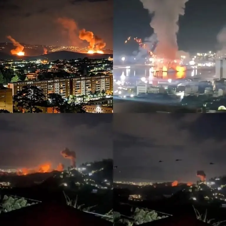 El ataque aéreo estadounidense contra varios objetivos dentro de Venezuela, donde ha sido capturado Maduro, según anunció Trump