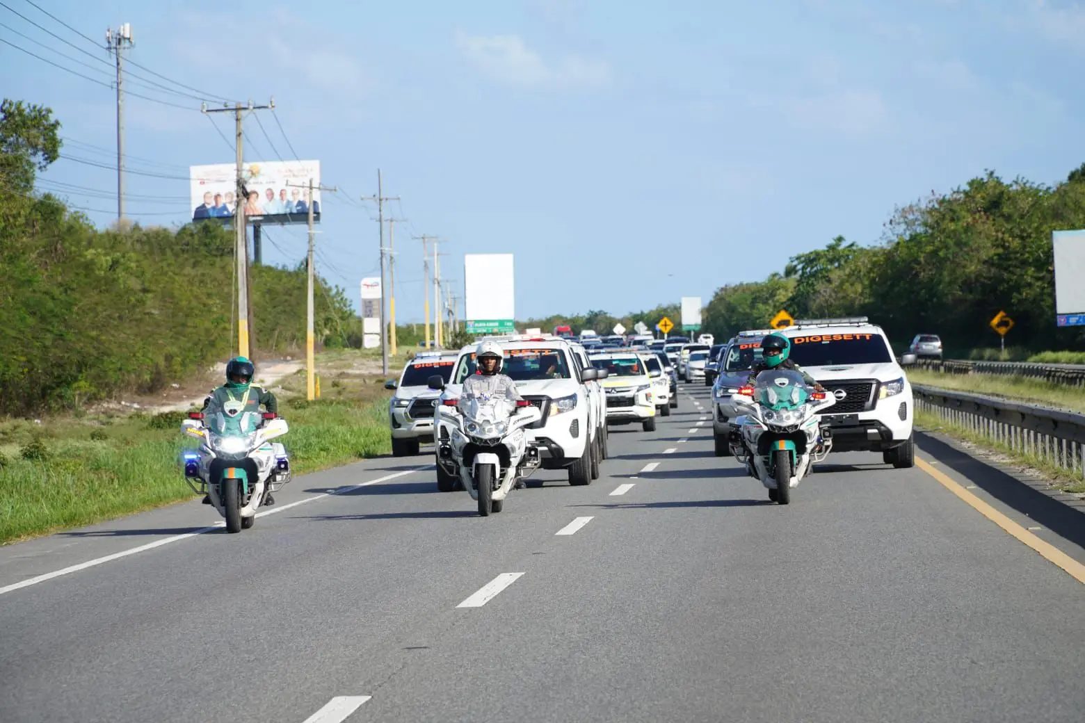 Digesett anuncia carreteo esta tarde en las principales vías