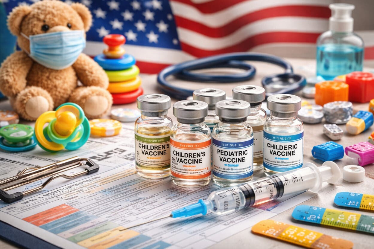 Cuatro vacunas infantiles ya no son obligatorias: el cambio de Trump