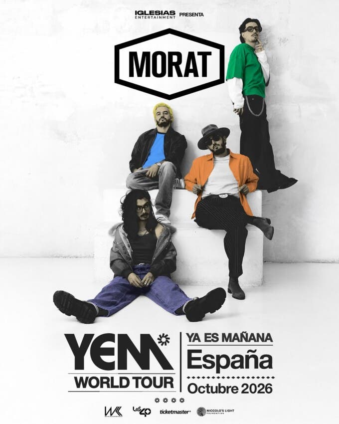 Morat iniciará su gira mundial 'Ya es mañana' con tres conciertos en Bogotá