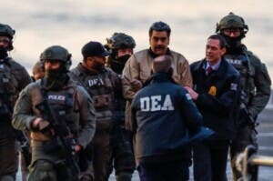 Nicolás Maduro llega al tribunal de Manhattan, donde será juzgado