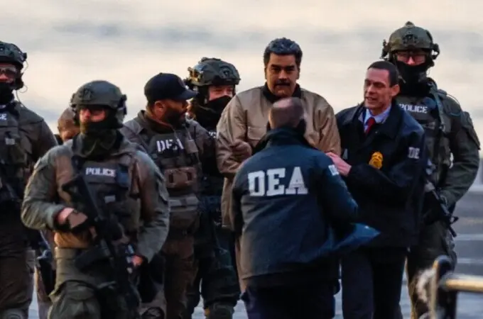 Nicolás Maduro llega al tribunal de Manhattan, donde será juzgado