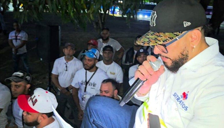 José Manuel Alberto (Puño), representante del sindicato de trabajadores de la Zona Franca Hanesbrands Dos Ríos