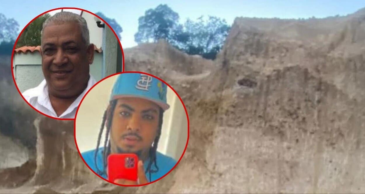 Mueren padre e hijo tras derrumbe en mina de caliche en Sosúa: se investiga el suceso
