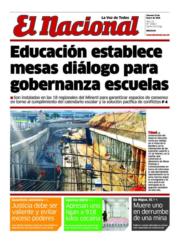 Impreso viernes 23 de enero 2026