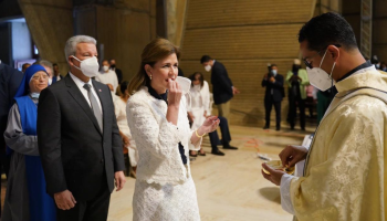 Abinader no asiste a la Basílica de Higüey por virus gripal, según Raquel Arbaje: “Me dijo que no tiene fuerzas”