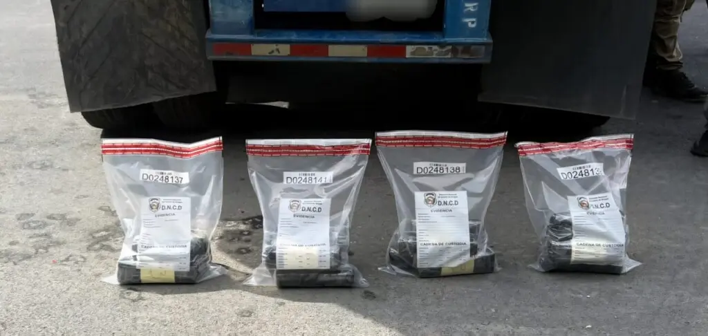 Operativo en puerto de Sans Soucí: Incautan 18 paquetes de cocaína con destino hacia Puerto Rico