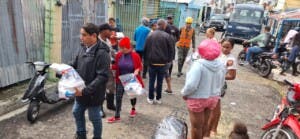 Familias afectadas por lluvias en Puerto Plata reciben asistencia alimentaria