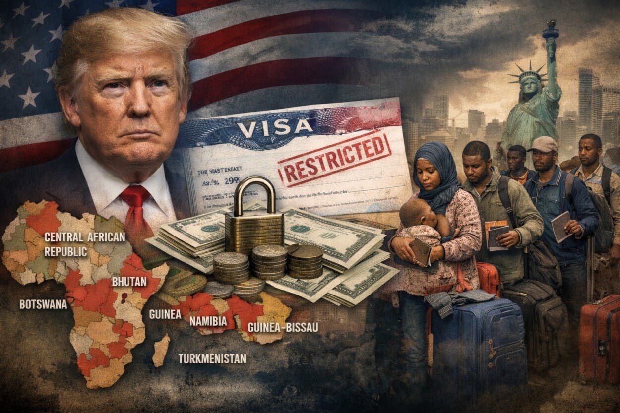 EE.UU. suma siete países a la lista que exige fianzas de hasta US$15.000 para obtener visa