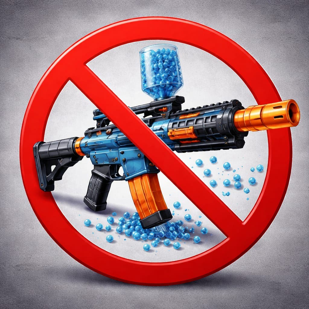 Pro Consumidor prohíbe venta de pistolas y escopetas de juguete de hidrogel