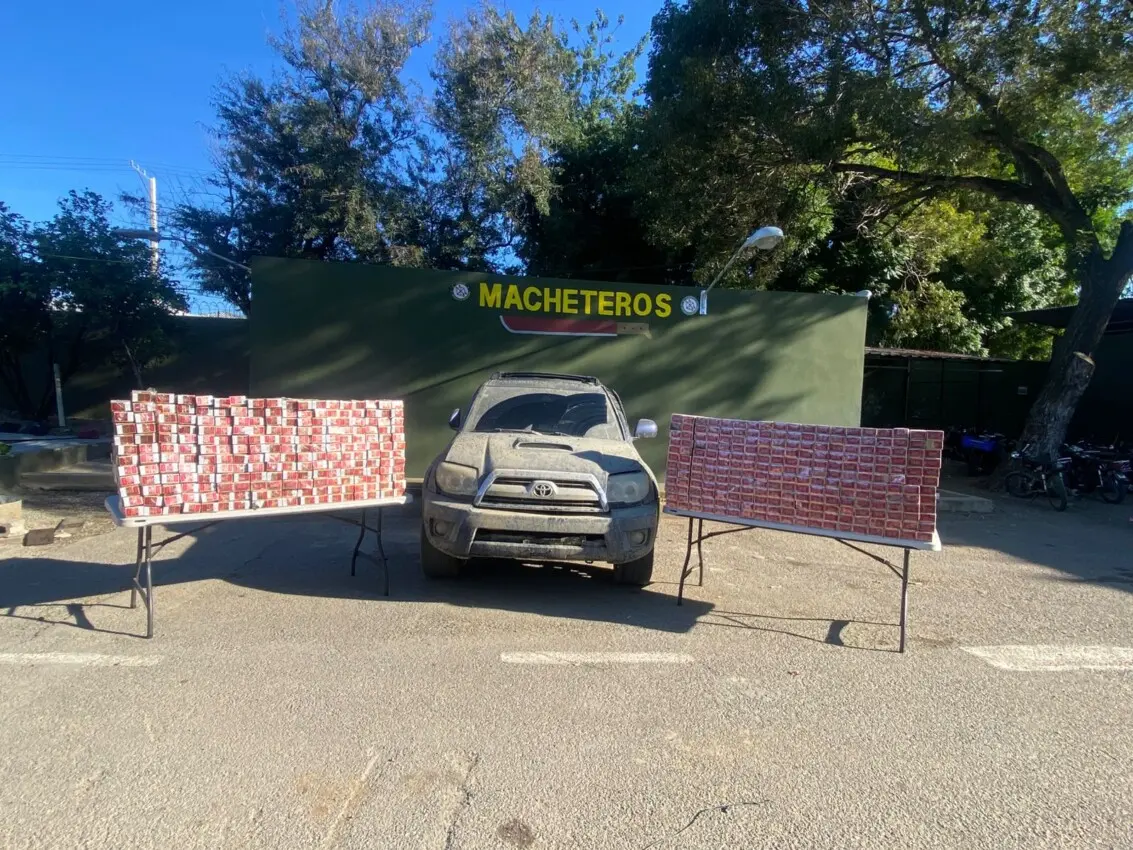 Ejército detiene hombre con contrabando de más de 88 mil cigarrillos en Montecristi