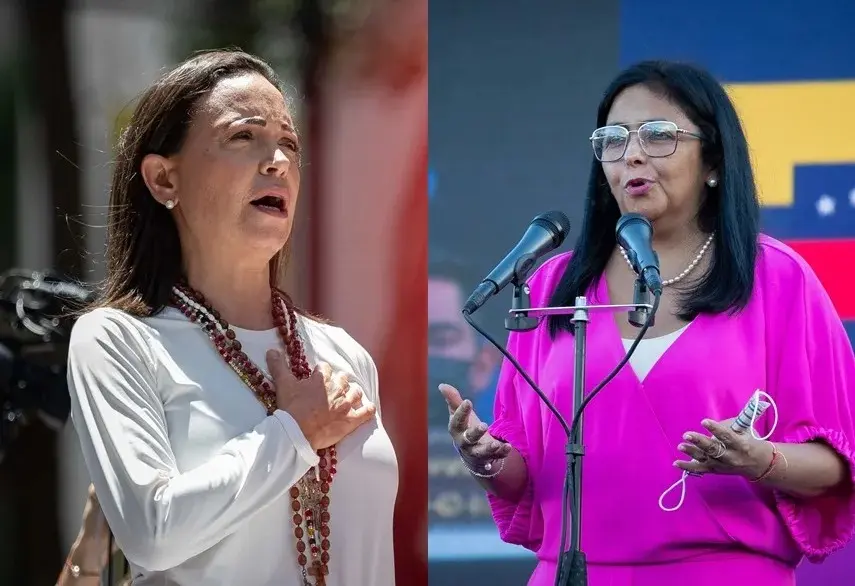 María Corina Machado lanza dura acusación contra Delcy Rodríguez