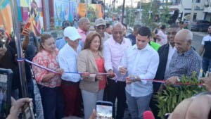 Alcaldía de Villa La Mata inaugura plaza recreativa, bulevar y aceras con inversión superior a RD$12 millones