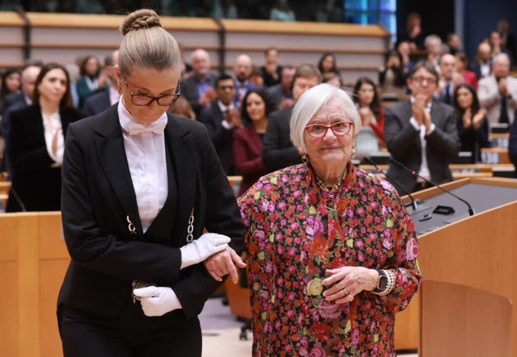 La octogenaria italiana Tatiana Bucci, que llegó a Auschwitz con sólo seis años y sobrevivió junto a su hermana menor, conmovió este martes al Parlamento Europeo con el testimonio de su paso por el campo de concentración